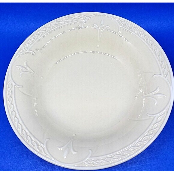 Lenox Butlers Pantry Patisserie Beige 9 3/4"  Pasta Salad Soup  Bowl VGC - Picture 1 of 9